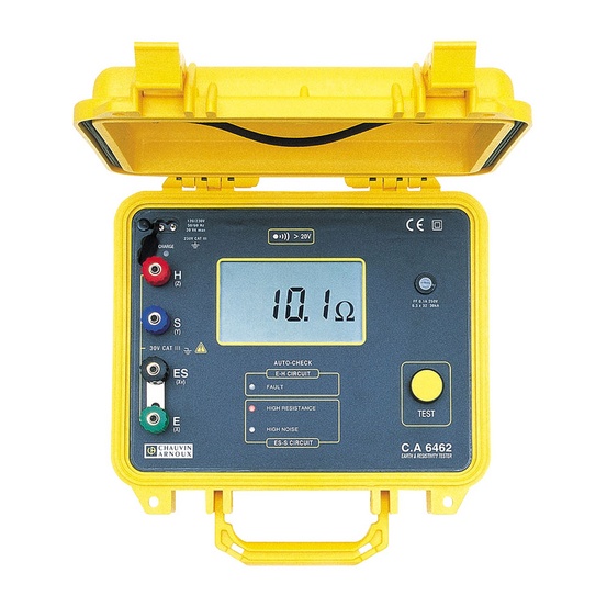 C.A 6462 - измеритель сопротивления заземления