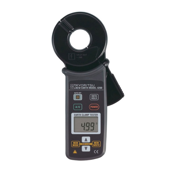 Измеритель сопротивления заземления KEW Model 4200