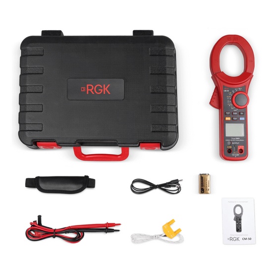 Клещи токоизмерительные RGK CM-50