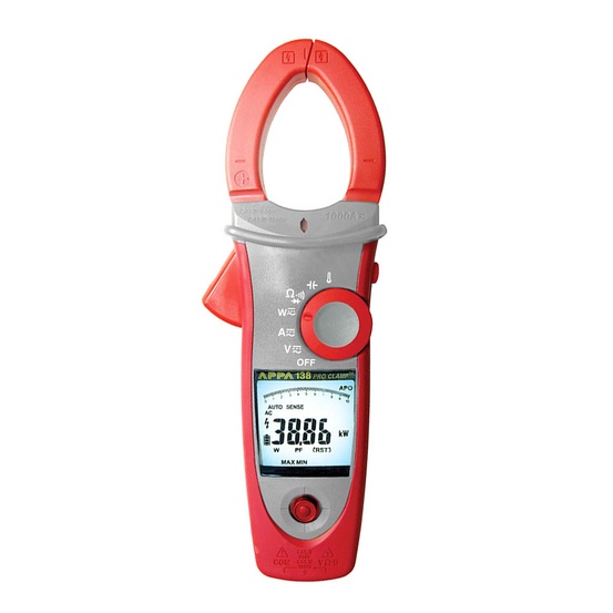 APPA 138 - клещи электроизмерительные