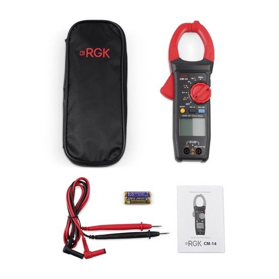 Клещи токоизмерительные RGK CM-14