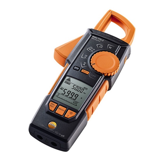 Токоизмерительные клещи Testo 770