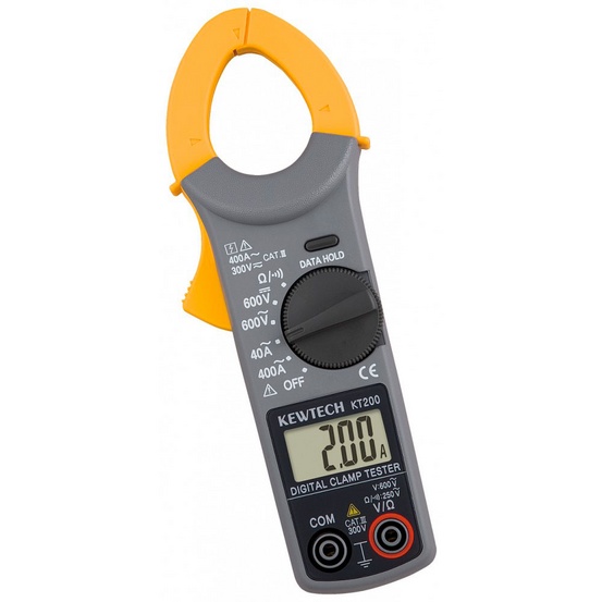 Цифровые токоизмерительные клещи для измерения переменного тока (30мм) KEW KT 200