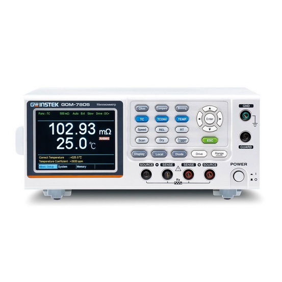 GOM-7804 - миллиомметр цифровой