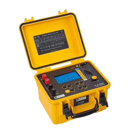 C.A 6255 - микроомметр цифровой, 0,1 мкОм, 10А, RS-232