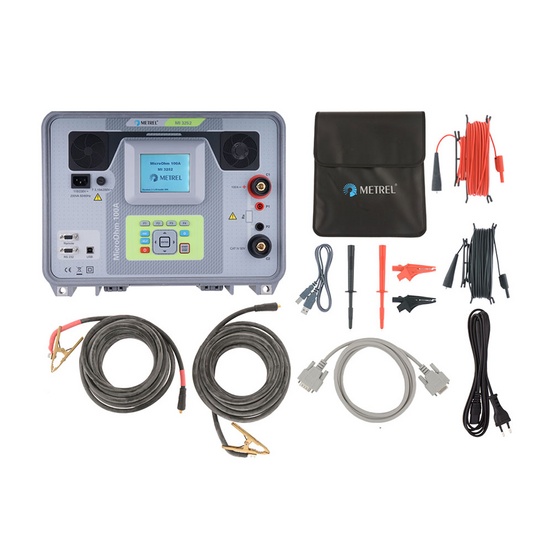 MI 3252 MicroOhm 100A - микроомметр цифровой