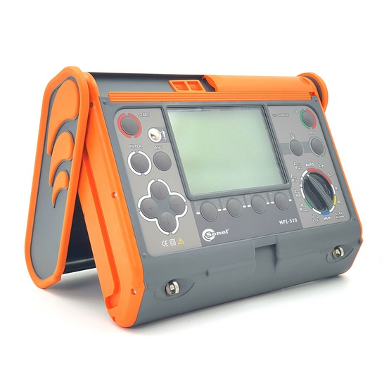 Измеритель параметров электробезопасности электроустановок MPI-520