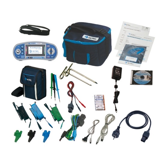 MI 3102H SE EurotestXE 2,5 кВ - многофункциональный измеритель параметров электроустановок