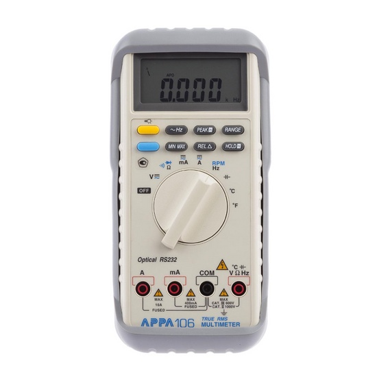 APPA 106 - мультиметр цифровой