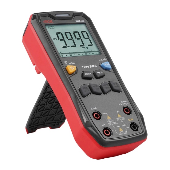 Мультиметр цифровой RGK DM-25