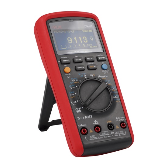 Мультиметр цифровой RGK DM-50