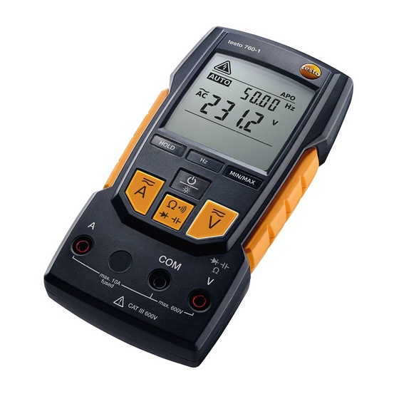 testo 760-1 - мультиметр цифровой