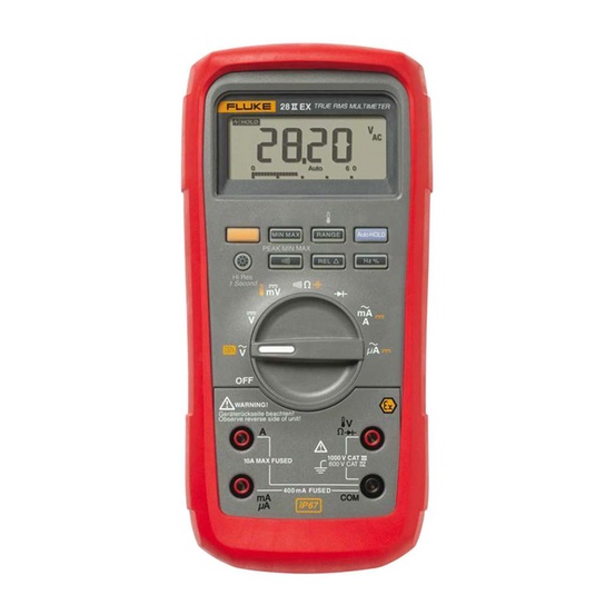 Fluke 28 II Ex - мультиметр цифровой