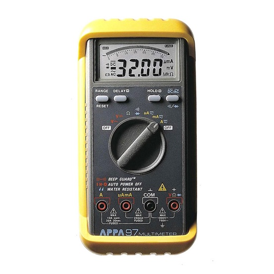 APPA 97 - мультиметр цифровой