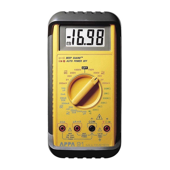 APPA 91 - мультиметр цифровой