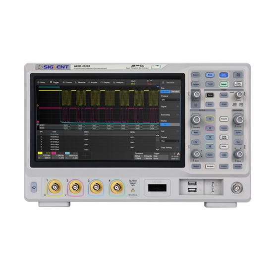 АКИП-4129А - цифровой осциллограф