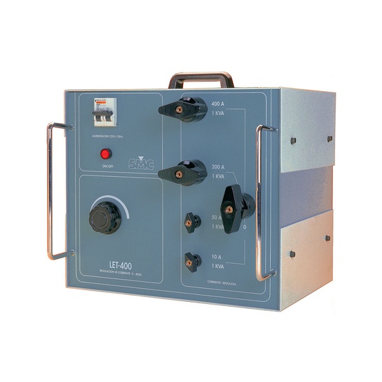 LET-400 устройство прогрузки первичным синусоидальным током до 2,5 кА