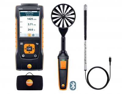 Прибор testo 440 Комплект для вентиляции 2 с Bluetooth