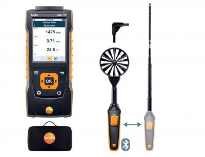 Прибор testo 440 dP Комплект для вентиляции 1 с Bluetooth