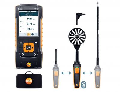 testo 440 dP Комплект для вентиляции 2 с Bluetooth